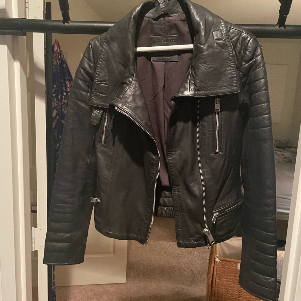 All Saints Leather Jacket